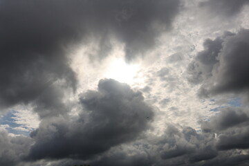 storm dark clouds time lapse background
