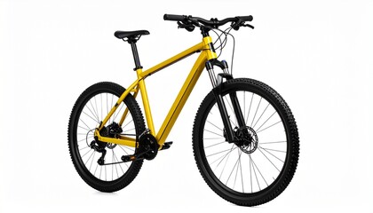 Naklejka premium bicycle isolated on white