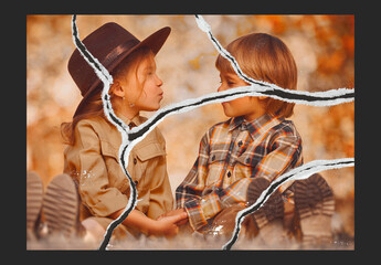 Torn Paper Effect Mockup