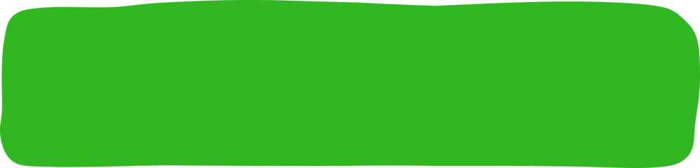 Freeform Abstract Green Flat Bar Shape