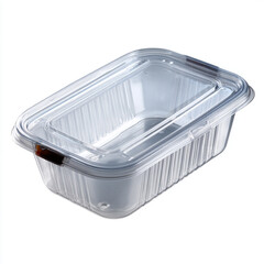 Food Container Isolated on White