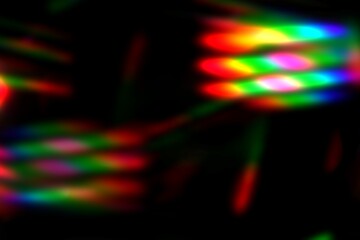 Colorful light streaks creating an abstract background