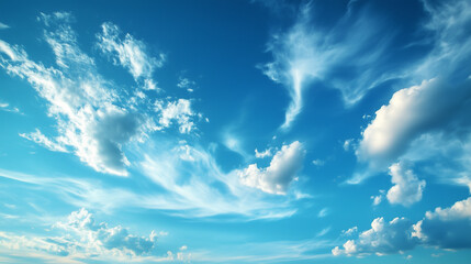 blue sky with white cloud background. white cloud with blue sky background