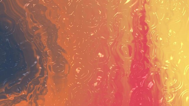 Astratto, texture fluida, colori caldi, sfumature arancioni e rosse