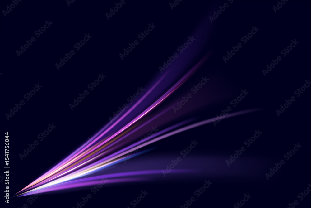 Poster abstract light flow of motion dynamics in bright colorful colors. for visual effects on the topic of