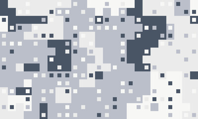 Abstract pixel art background.  Grey and white geometric shapes create a modern, digital texture. Perfect for website banners, tech presentations, or modern design projects.
