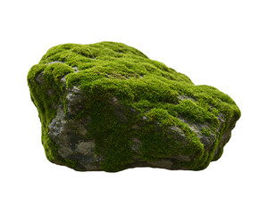 Moss-Covered Rock PNG