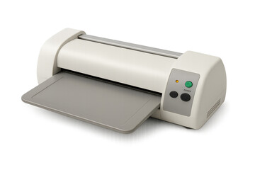 Cutting machine on transparent background: modern craft tool for precise designs