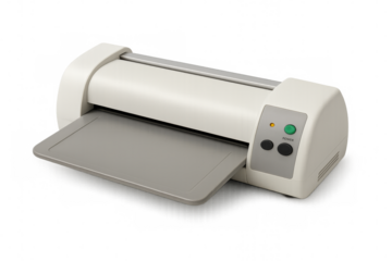 Cutting machine on transparent background: modern craft tool for precise designs