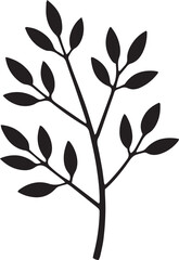 leaf, plant, green, nature, foliage, silhouette, organic, outline, tree, botanical, garden, eco, environment, flora, autumn, fresh, natural, flat, design, shape,