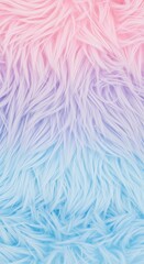 Fototapeta premium Pastel Rainbow Fur Texture Soft, Dreamy, and Colorful Background