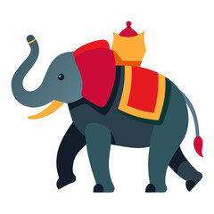 elephant cartoon illustration