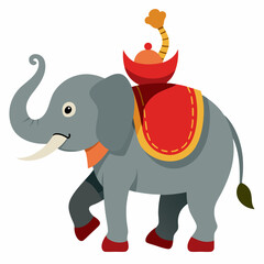 funny elephant cartoon