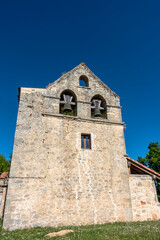 San Andrés de Montearados Church Bell Gable, Burgos, Castile and León, Spain