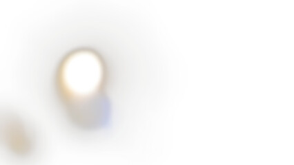 Abstract blurry light orbs on black.