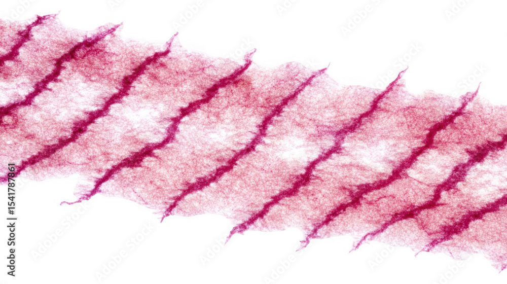 Poster purple stretch marks forming a dynamic visual effect against a transparent background, resembling to