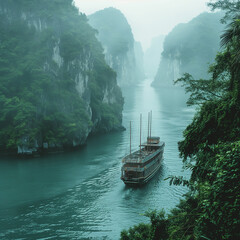 Fototapeta premium Ha Long Bay, Vietnam