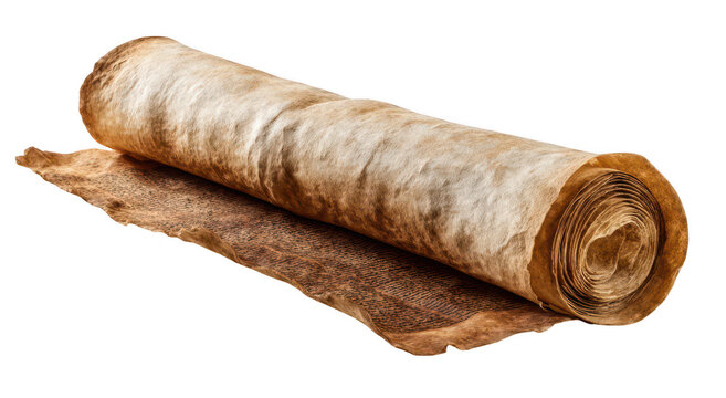 Ancient Scroll Laid Flat