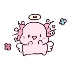 ゆるいウーパールーパー