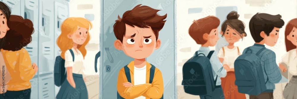 Aufkleber Steps to Report Bullying in Schools and Support Safe Environments for All Students
