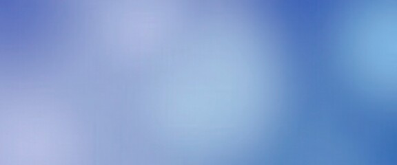 Gradient of light to dark blue colors blend softly, creating a calming and ethereal atmosphere