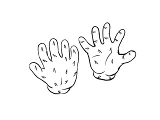 Obraz premium Thorny Hands