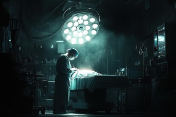 Surgeon's Focused Attention in a Sterile Operating Room Setting