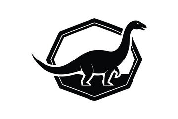 Dinosaur Clipart Logo Icon Set for Branding and Design