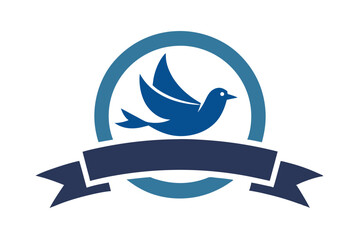 Dove with Diploma Illustration Creative Education Niche Design