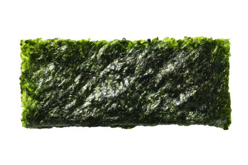 Dark green rectangular seaweed sheet