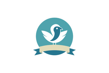 Creative Bird Logo Design for Education Niche Storyteller