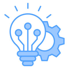 Innovation Blue Icon