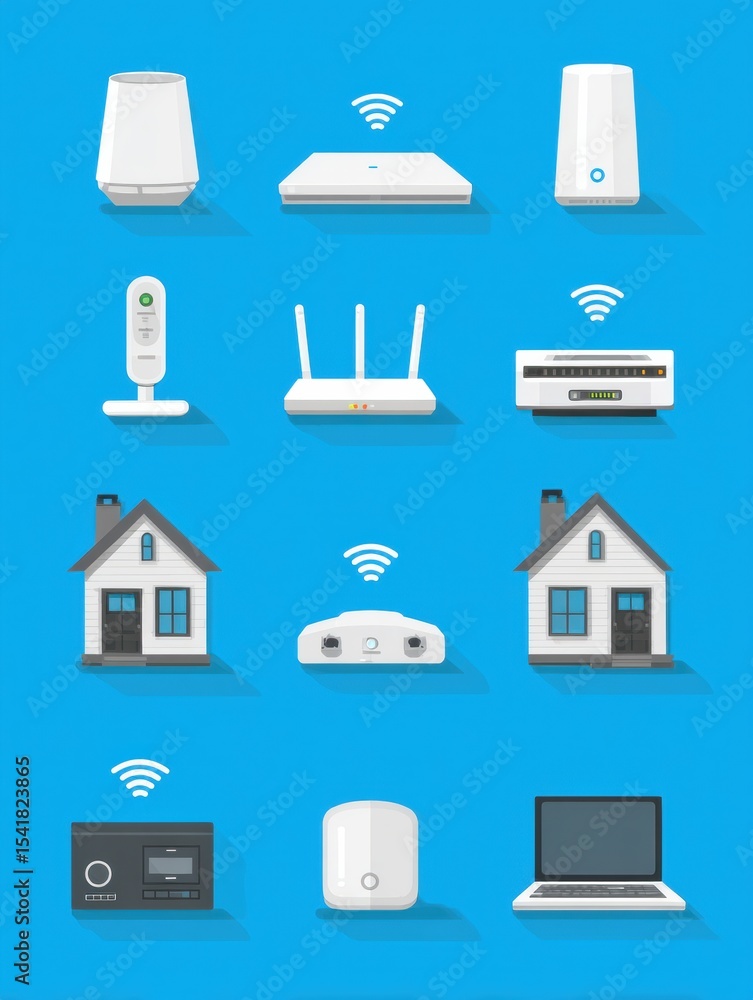 Poster visual guide to enhancing home router security settings for better network protection