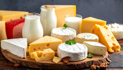 various types of cheese