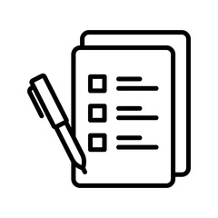 Note icon set. notepad icon vector. edit file. write icon for graphic and web design collection logo vector illustration	
