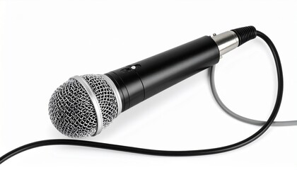 microphone isolated on white background