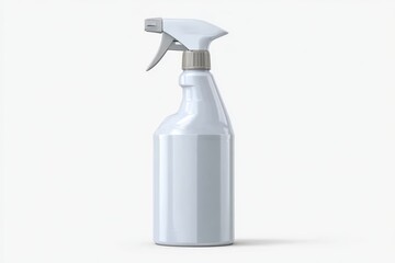 Glossy spray bottle banner