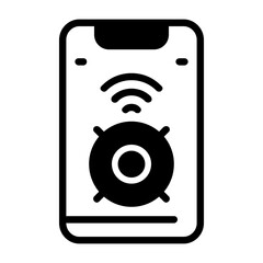 Smart Speaker Vector Icon
