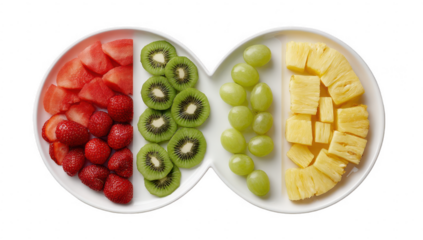 Assorted Fruits on Plate