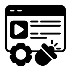 Content Marketing Vector Icon