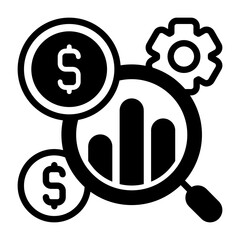ROI Analysis Vector Icon