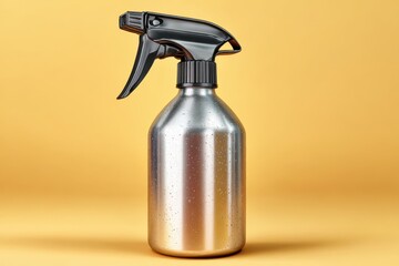 Obraz premium Glossy spray bottle banner