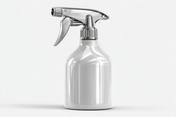 Glossy spray bottle banner