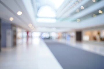 Motion blurred people on a modern urban escalator in a busy underground metro station at night, conveying the speed of city transportation