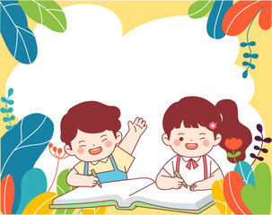 children, children, learning, education, new semester, fun, reading, books, infants, nature, cute, characters, smiles, happiness,

