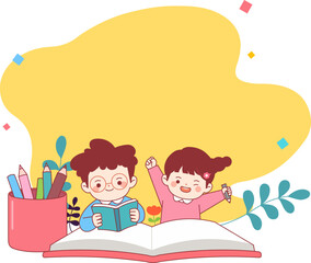 children, children, learning, education, new semester, fun, reading, books, infants, nature, cute, characters, smiles, happiness,

