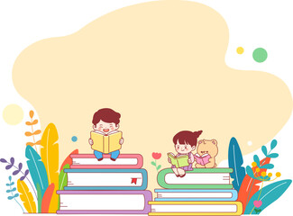 children, children, learning, education, new semester, fun, reading, books, infants, nature, cute, characters, smiles, happiness,

