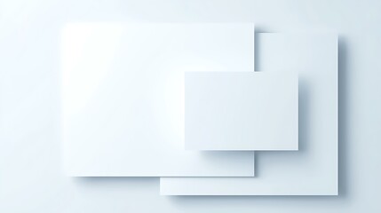 Minimalist White Paper with Textured Surface: Template Background for Graphic Design and Branding Mockup in Modern Workspace Aesthetic