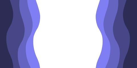 Dynamic Purple Wave Abstract Corporate Background With Blank White Space