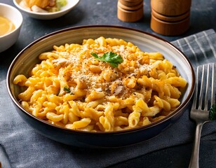 カシューナッツソースのヴィーガンマカロニ＆チーズ（Vegan Macaroni and Cheese with Creamy Cashew Sauce）
